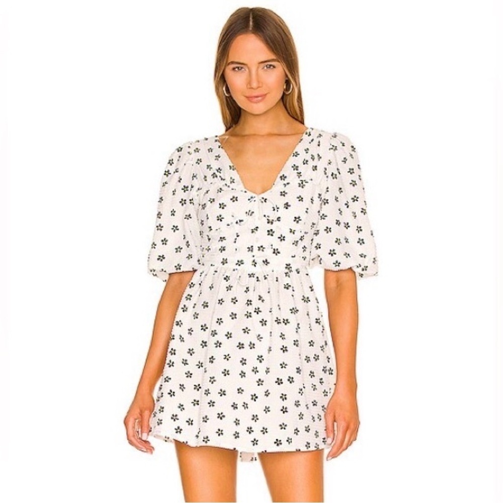 EUC For Love & Lemons- Connie Mini Dress. Size S